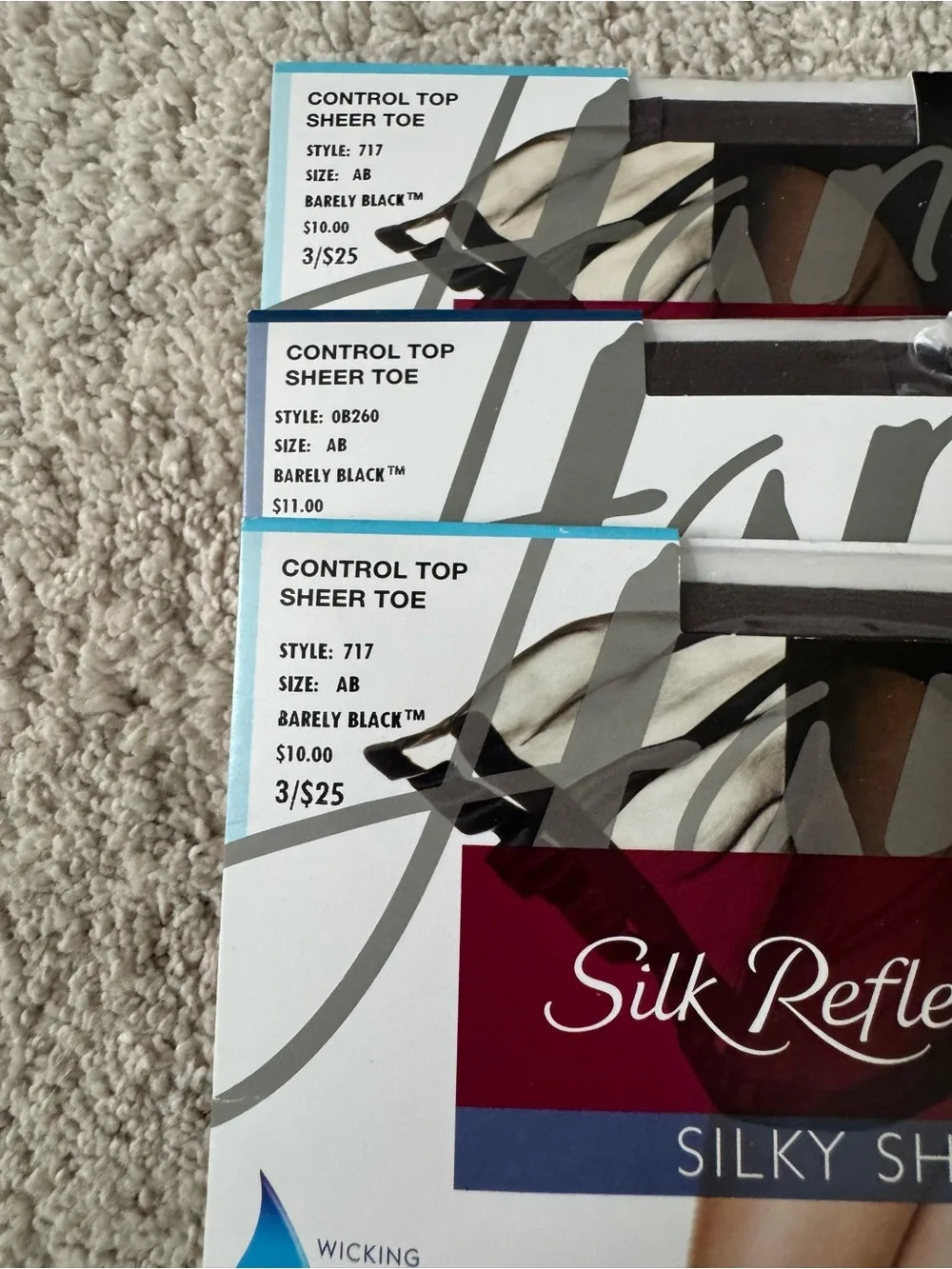 Hanes silk reflections
